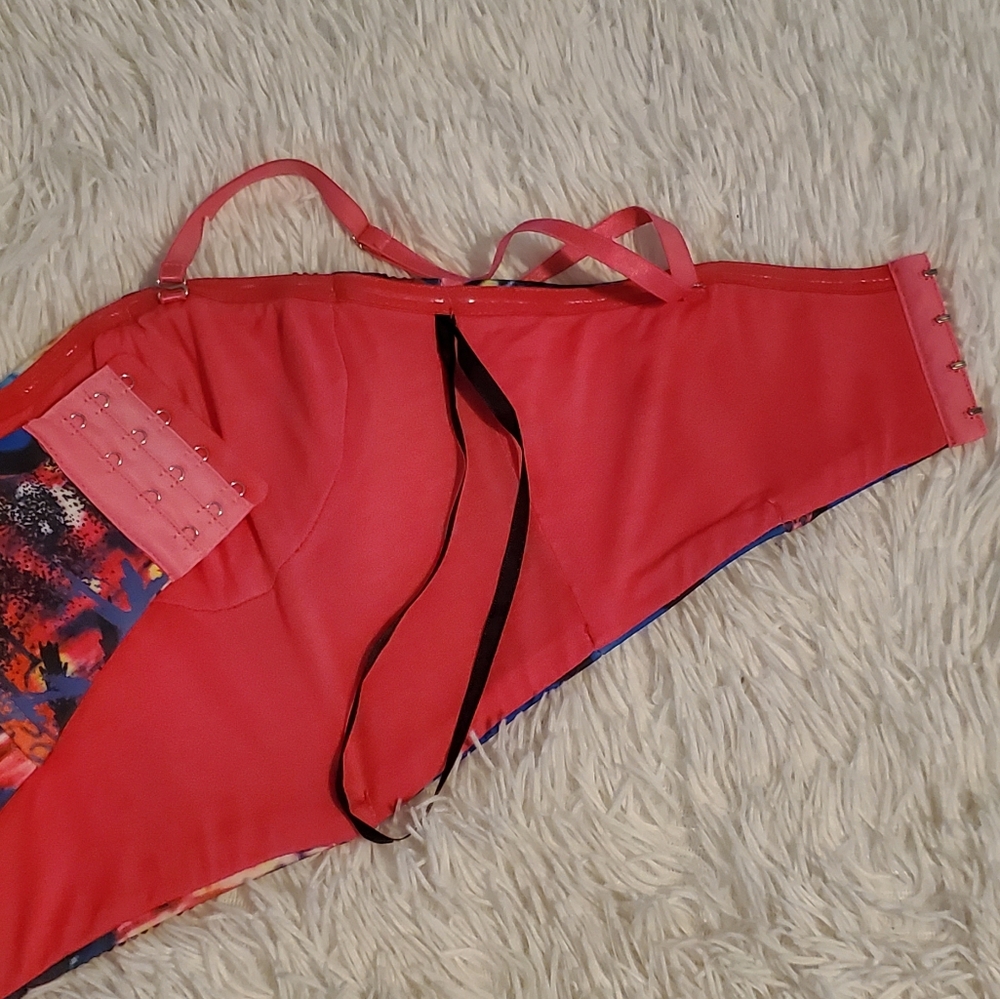 Akira Colorful Rhinestone Corset (M) - Picture 10 of 11
